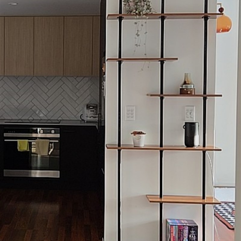 置物架靠墙一f体书架客厅卧室落地多层收纳架展示架陈列架展示柜