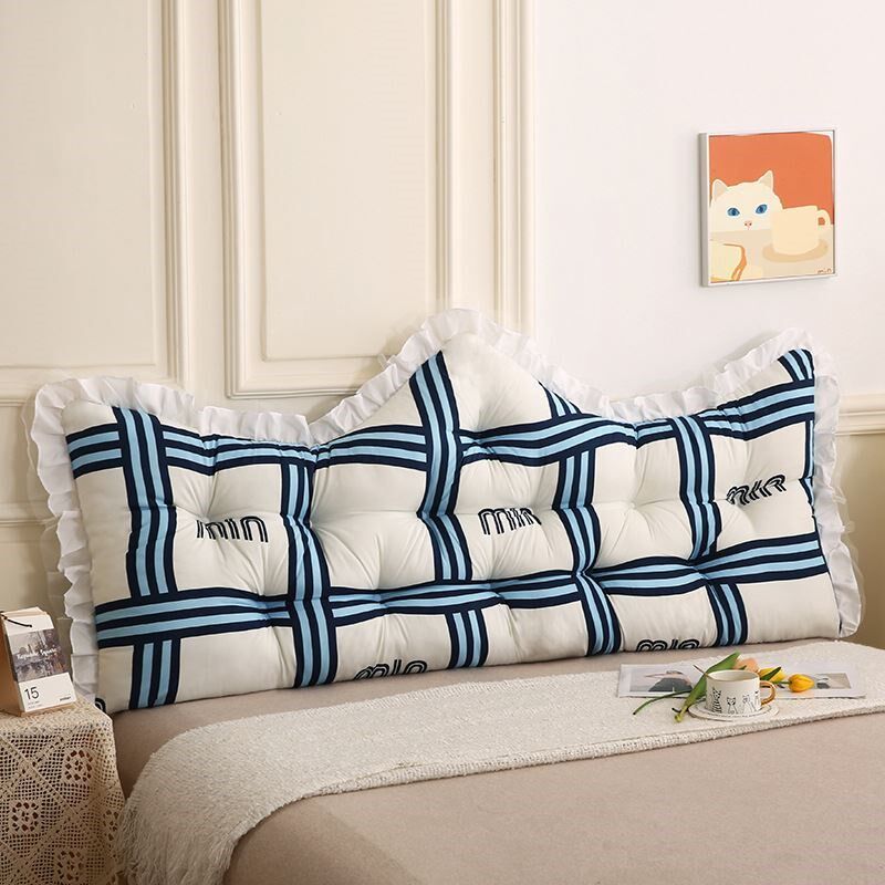 床头靠垫公主靠枕卧室榻榻米软包双人护腰大靠背飘窗Y墙靠宿舍床C