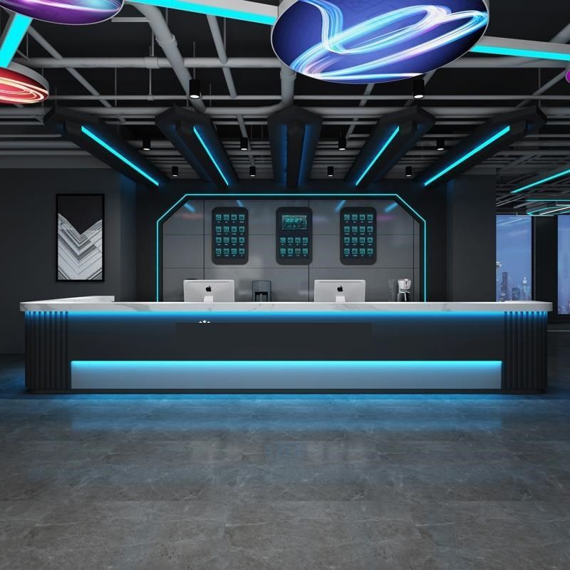 球厅吧台工业风台酒吧烧烤店收银台健身房电竞网吧前台接待台定制,商业/办公家具,收银台,淘宝优惠券,粉丝福利购,淘宝优惠卷