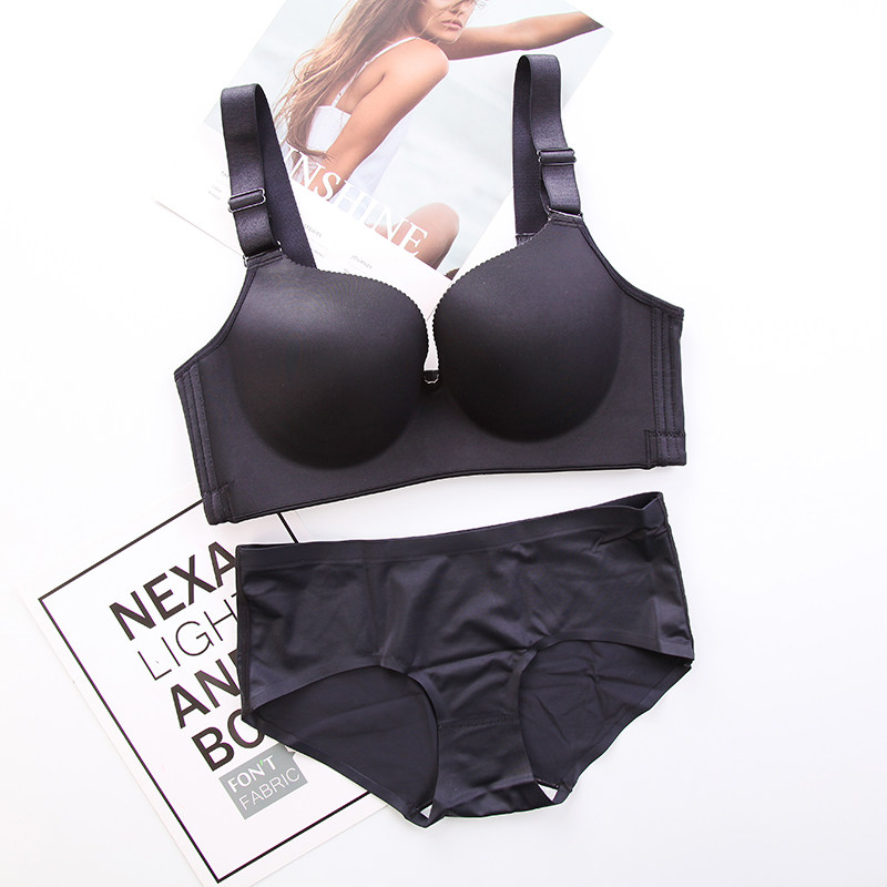 80B90B大码内衣套装薄款全罩杯胖mm大胸显小红色本命年聚拢女文胸,女士内衣/男士内衣/家居服,文胸套装,淘宝优惠券,粉丝福利购,淘宝优惠卷