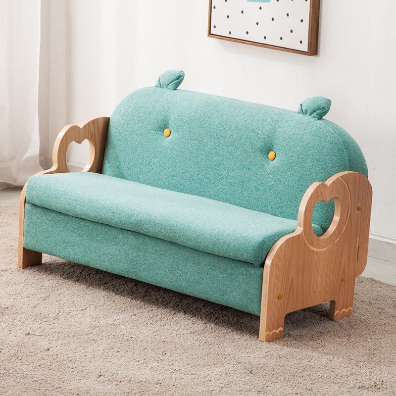 儿童沙发阅读角幼儿园卡通动物懒人D双人沙发椅托育宝宝可爱小沙