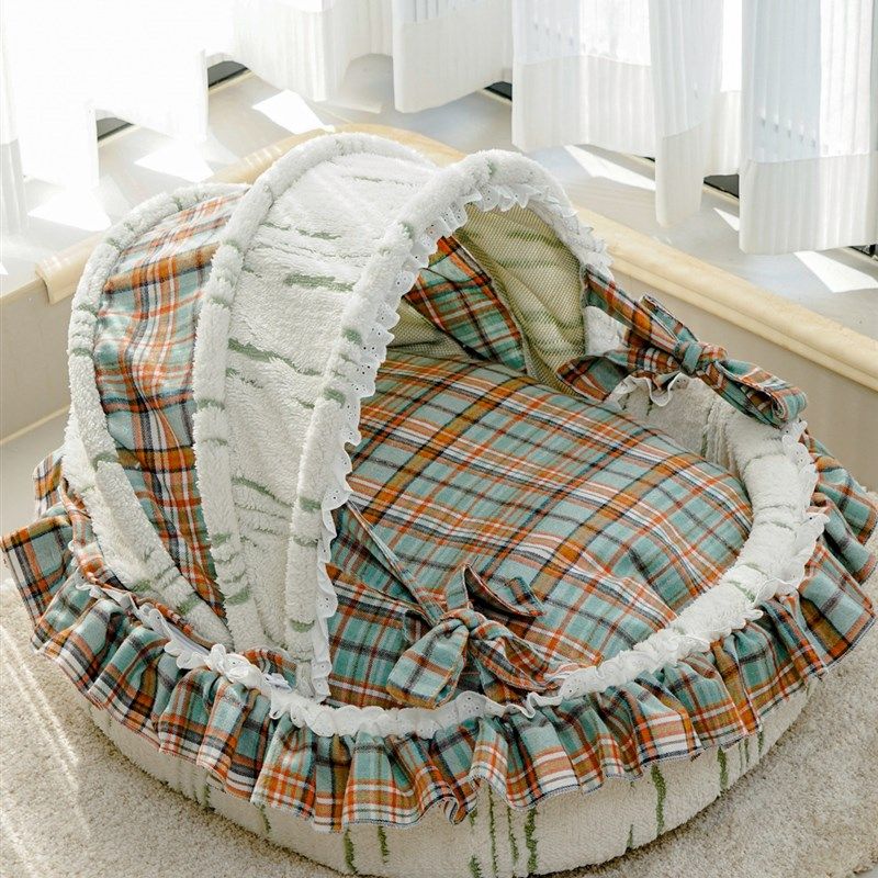 摇篮猫窝冬季保暖宠物窝半封闭狗窝可拆洗加厚猫床公主狗床猫帐篷,宠物/宠物食品及用品,猫窝/屋/帐篷/沙发,淘宝优惠券,粉丝福利购,淘宝优惠卷