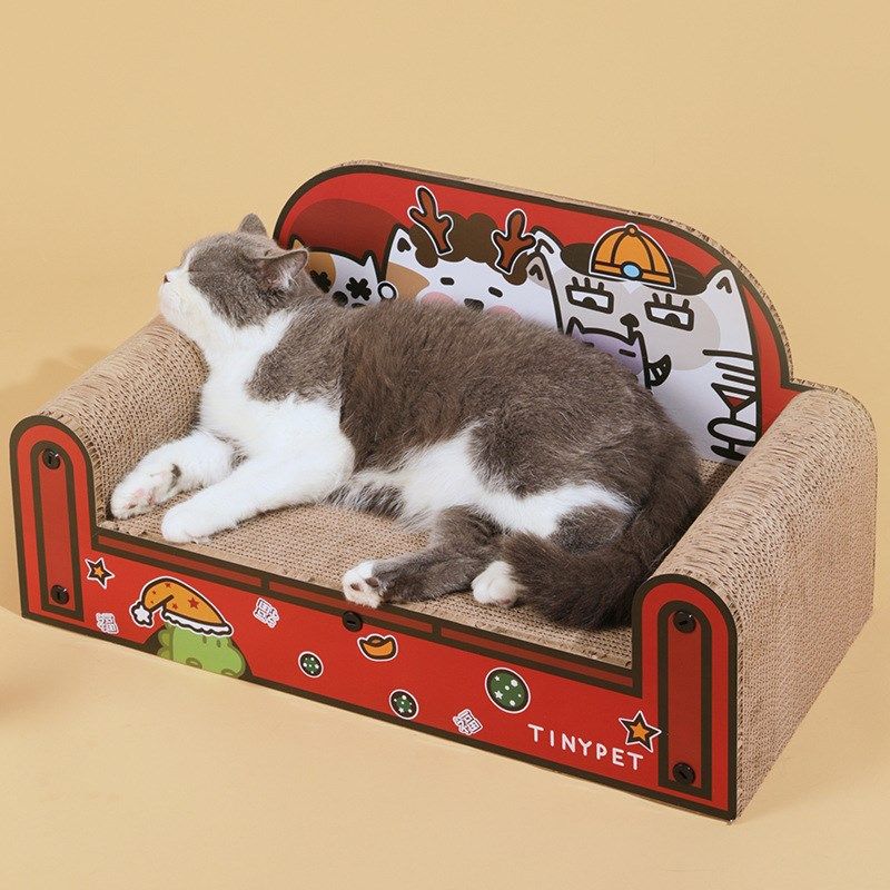 全家福沙发猫抓板DIY贴纸猫咪沙发猫Q窝宠物用品猫玩具