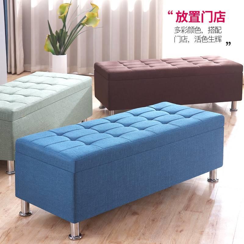 小沙发服装店长条沙发椅店铺用单条休息区接待等候椅理发店沙发凳