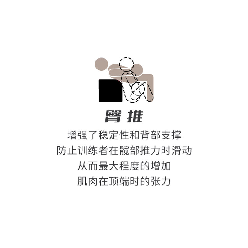 臀推箱多功能臀桥靠箱杠铃训练器家用健身瑜伽臀桥凳臀冲负重跳箱