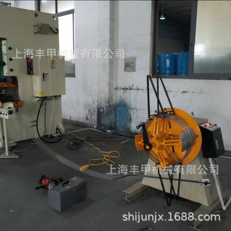 【上海丰甲】1250mm放卷机 10T放料架 油压放料机 液压收卷机