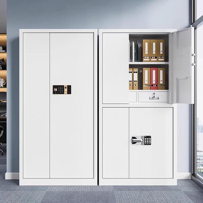 电子密码保密柜财务室钢制档案柜指纹密码矮柜保险柜国宝锁文件柜