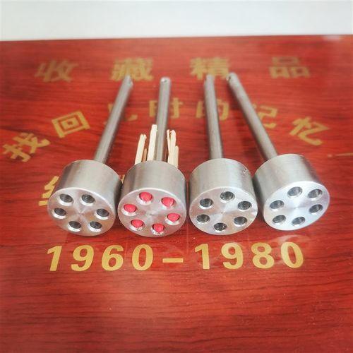 7080后怀旧玩具工艺品摆件打火柴不锈钢自动转轮六连装