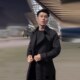 男士 宽松系C带黑色气质有型炸街高级感青年 中长款 春秋款 风衣韩版
