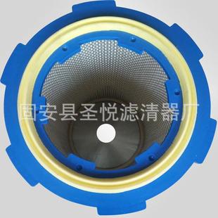 320x500六耳除尘滤芯防水防油机械滤筒易清洗快拆收尘滤芯