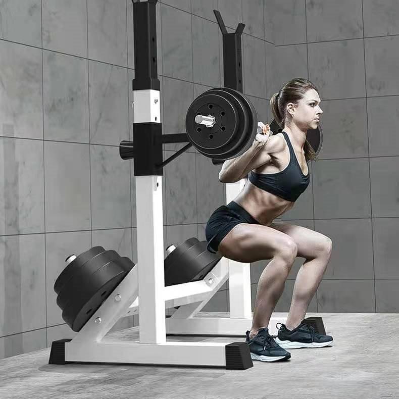 S*卧推架家用深蹲架杠铃一体架家用哑铃举重床健身凳械器材男士专