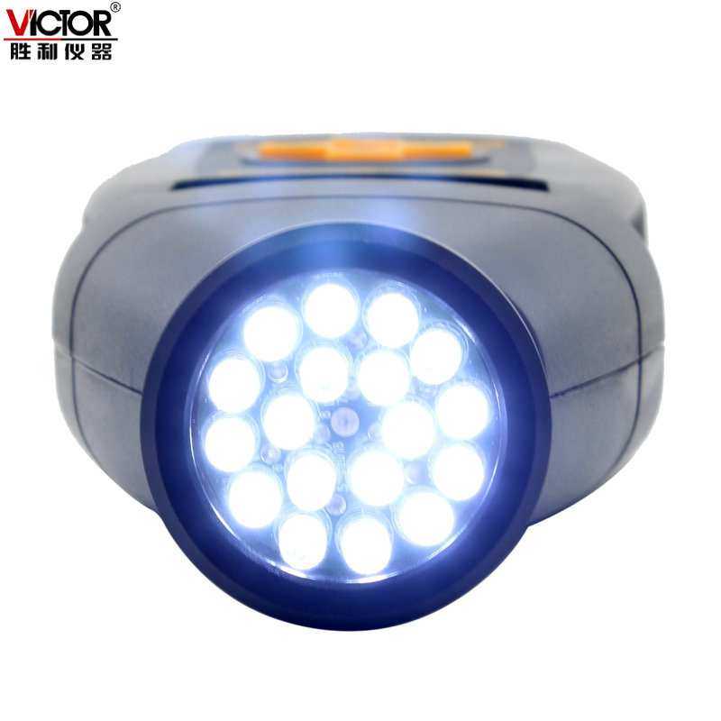 胜利 DM6237P 闪频测速仪 高精度转速表 非接触转速表 数字闪频仪