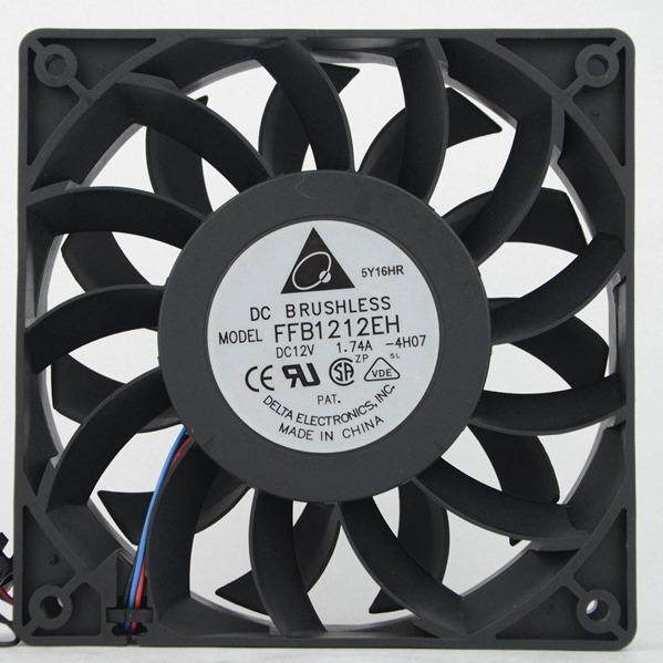 台达FFB1212EH1202512V1.74A12CMPWM温控大风量暴力风扇