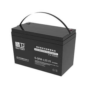 科华精卫6-GFM-100-YT 12V100AH铅酸免维护蓄电池UPS电源通信机房