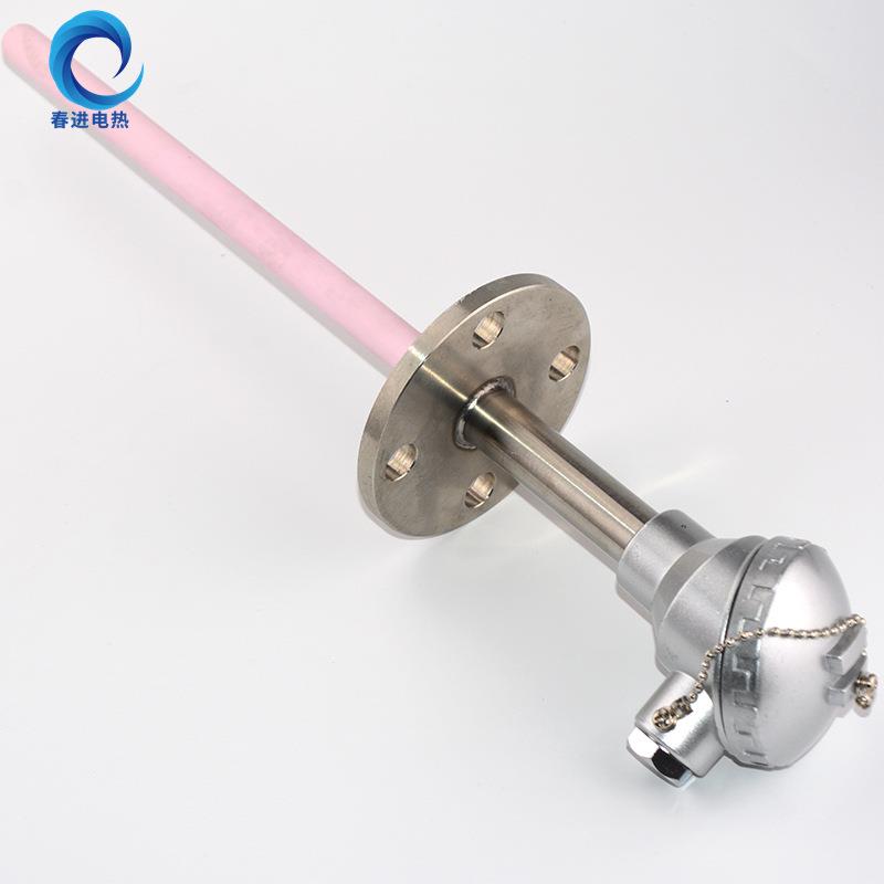 WRN-431法兰式热电偶K型固定法兰热电偶测温0-1100度