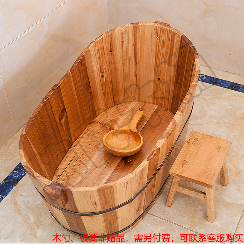 手工香杉木婴儿泡澡木桶浴桶小孩儿童沐浴盆宝宝实木洗澡桶洗澡盆