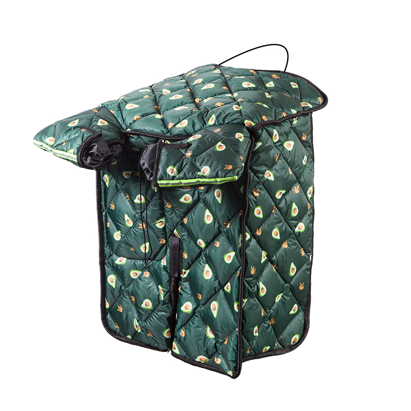 小电动自行车挡风被冬季加绒加厚双面滑板代驾车折叠横梁车防风罩