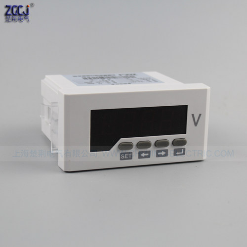 CJ-AV51 单相交流电压表 数字电压表 96x48 电压表 AC0-450V量程