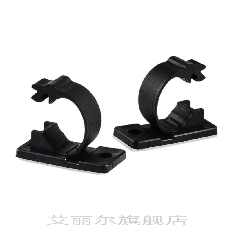 LY自粘卡线扣电线夹扣墙线固定器免打孔线卡子瓷砖走线布线贴卡扣