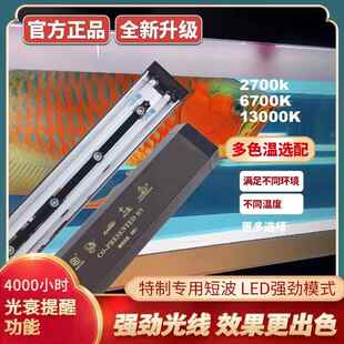 马印原子光盒龙鱼专用灯日月光双模式LED烤色发色固色灯盘
