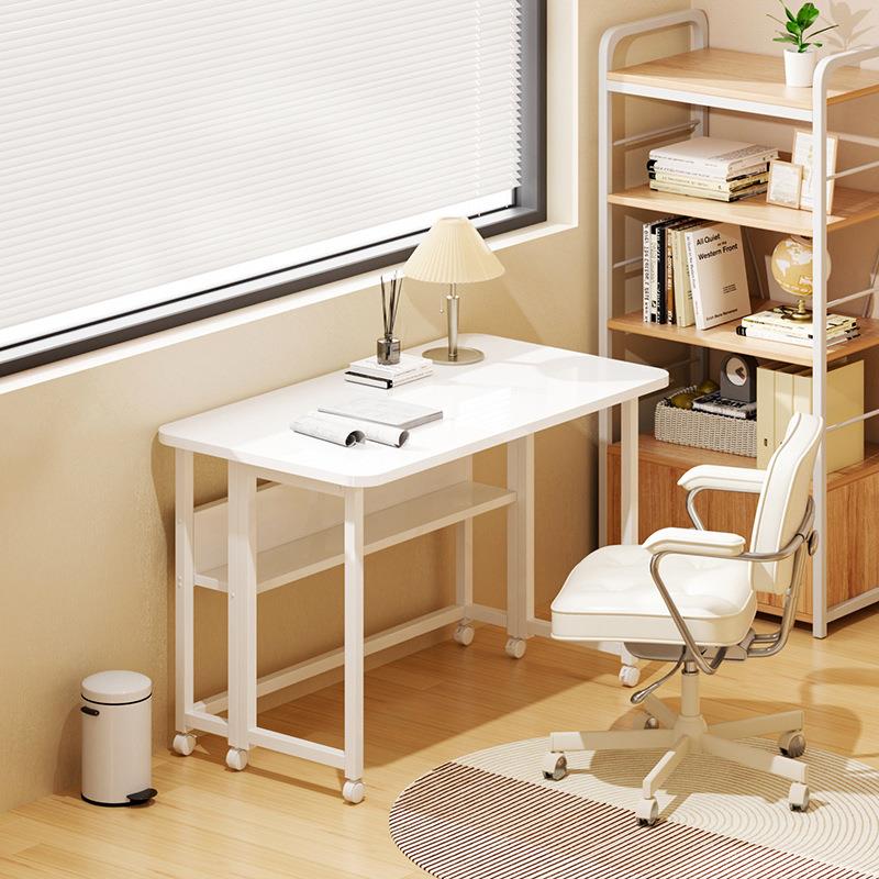 折叠书桌小户型家用简易移动电脑桌出租屋桌子卧室学生床边化新品