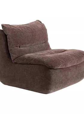 Compressed sofa真空压缩懒人沙发小户型休闲椅奶油单人小沙发