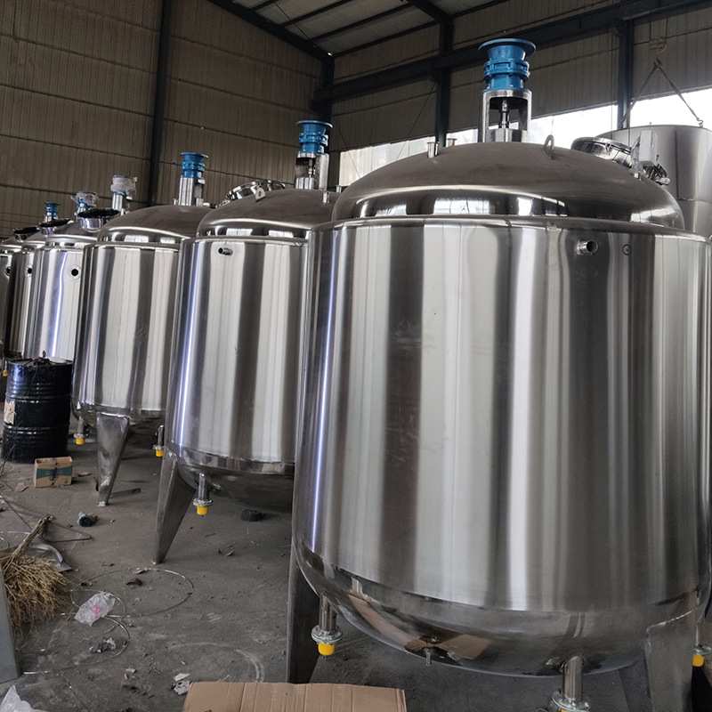 厂家供应1吨消毒液配制罐 2000升电加热搅拌罐 次氯酸分装储液罐