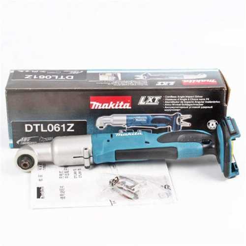 makita牧田DTL061Z/DTL060Z充电式角向冲击起子机 90度弯头起子