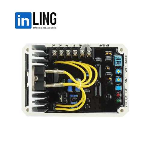 EA05AF无刷发电机配件自动电压调节器稳压器AVR 励磁调压板