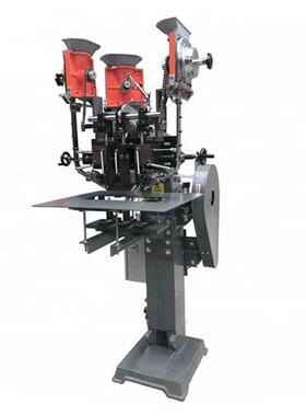 专业生产JZ全自动鸡眼机文件夹三粒铆钉机三粒扣同时铆合鸡眼