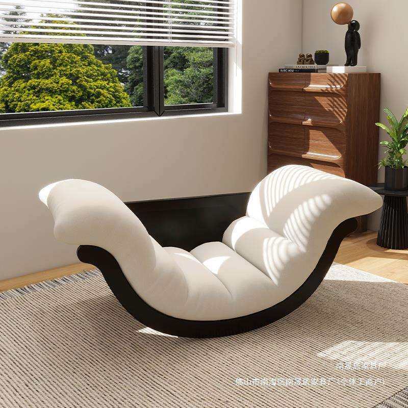 多功能摇椅躺椅大人汤普森可以当桌子的懒人沙发阳台月亮摇椅沙发