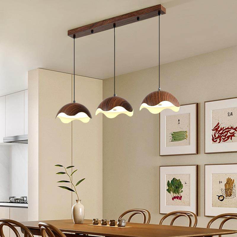 中古餐厅吊灯复古胡桃木色餐桌吧台灯蛋壳造型创意吧台吊线灯,电子元器件市场,其它元器件,淘宝优惠券,粉丝福利购,淘宝优惠卷