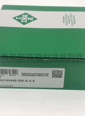 I-N-A保持架与滚针组件轴承K95X103X40-ZW-A-4-6=KT9510340C3
