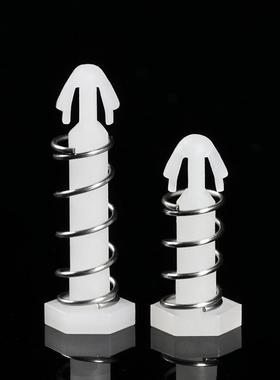 SRD-12/13.5/14/14.5/18尼龙六角铆钉散热器卡钉风扇弹簧铆钉