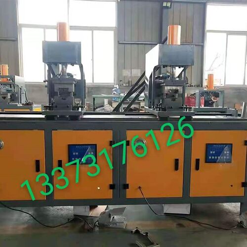 方管切角机不锈钢切45度折90度一次成型折角切断机液压冲孔机模具