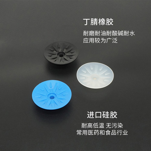 开箱机吸盘硅胶丁晴橡胶特殊专用真空吸盘ESS-60GT1/4 机械手配件