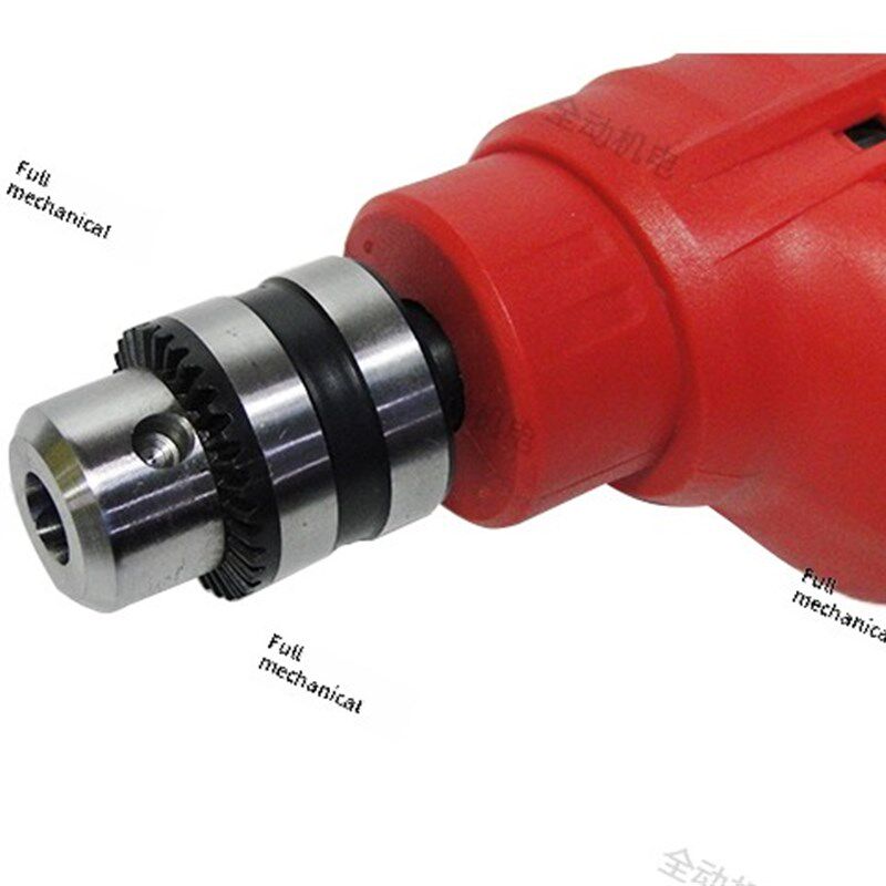 肯瑞琪电动工具6410Er手摇电钻350W 10mm速度可调正反转手枪钻