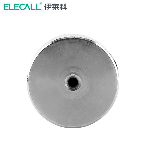 伊莱科圆形电吸盘 吸力35kg公斤 直流吸盘式电磁铁P40/25微型 24V