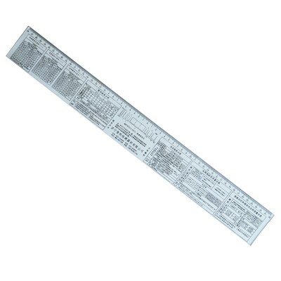 NBT47013-2015标准射线探伤评片尺 新标准塑料评片尺