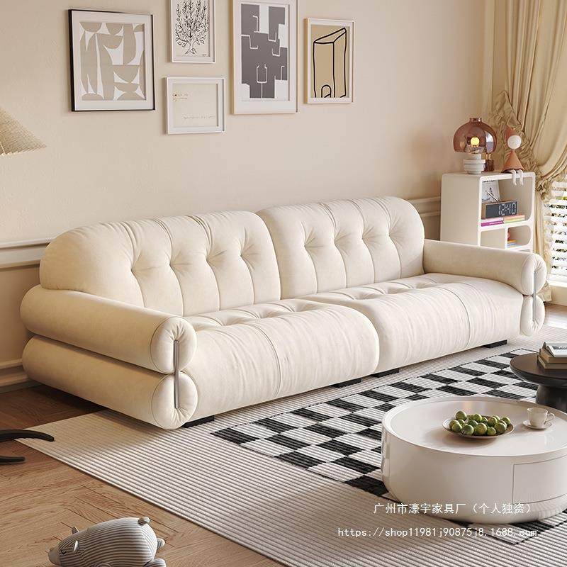 法式复古风黑糖云朵沙发客厅2025新款大小户型直排猫抓皮布艺沙发,电子元器件市场,其它元器件,淘宝优惠券,粉丝福利购,淘宝优惠卷