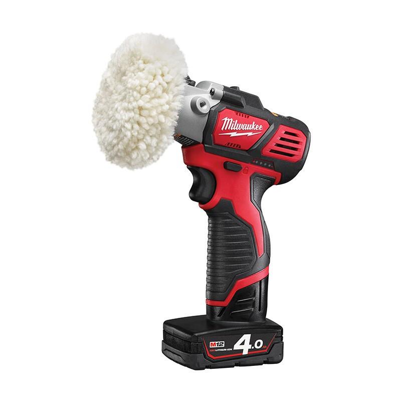 Milwaukee美沃奇M12BPS-421B充电式抛光砂磨机(两电一充)