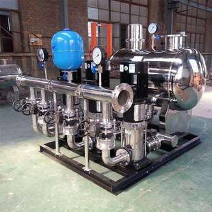 一用一备无负压供水设备自来水加压供水成套设备不锈钢离心泵
