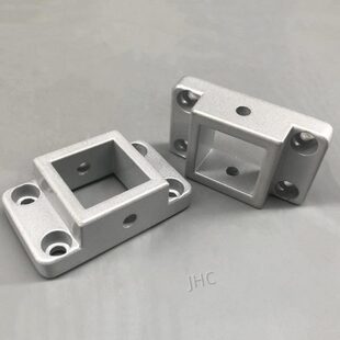 方通方座支撑座固定座座铝型材支方方支方支孔座支方管孔孔孔法兰