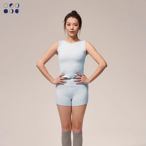SELENE ACTIVE云朵竹纤维肩部双层运动背心外穿文胸瑜伽健身套装