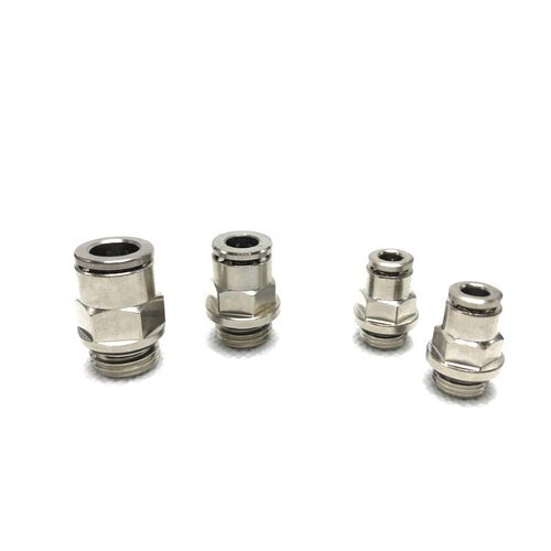 快插终端PC6-G1/8外螺纹直管牙气动接头8-G1/4快接直通10-2分快速