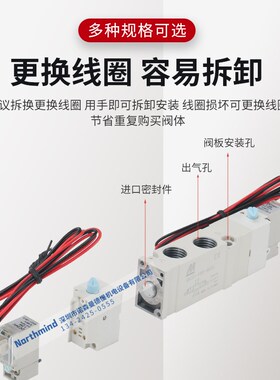 MVSY-100-4E1 DC24 156M-4E1 AC220 188-4E2C 原装台湾金器电磁阀