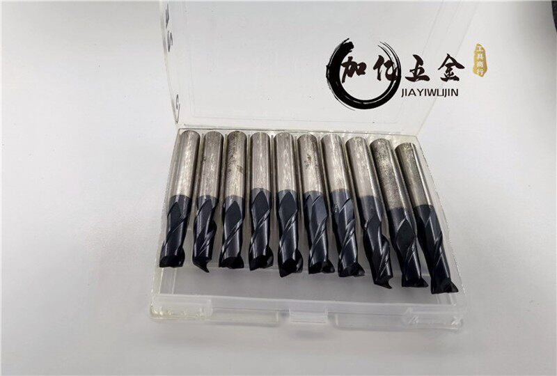 2刃镀钴进口二手osg高速钢键槽含钴M35过中心超硬白钢刀旧铣刀