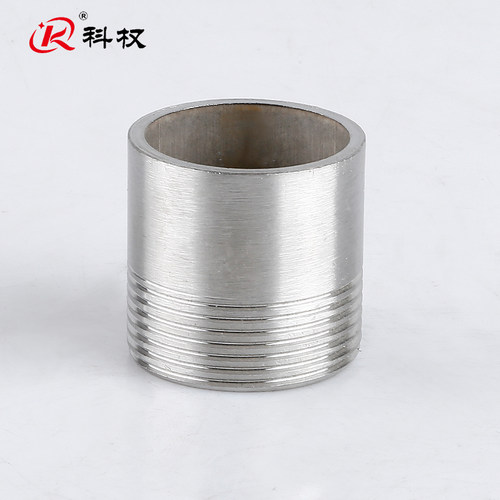 201/304不锈钢单头丝外牙螺纹丝扣水管焊接头1寸4分6分1.5寸DN25