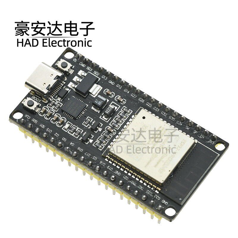 ESP32开发板WROOM-32模块无线WiFi+蓝牙 双核CPU物联网TYPE-C接口
