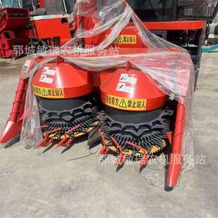山区丘陵用履带圆盘割台青储机小型玉米秸秆收割粉碎一体机